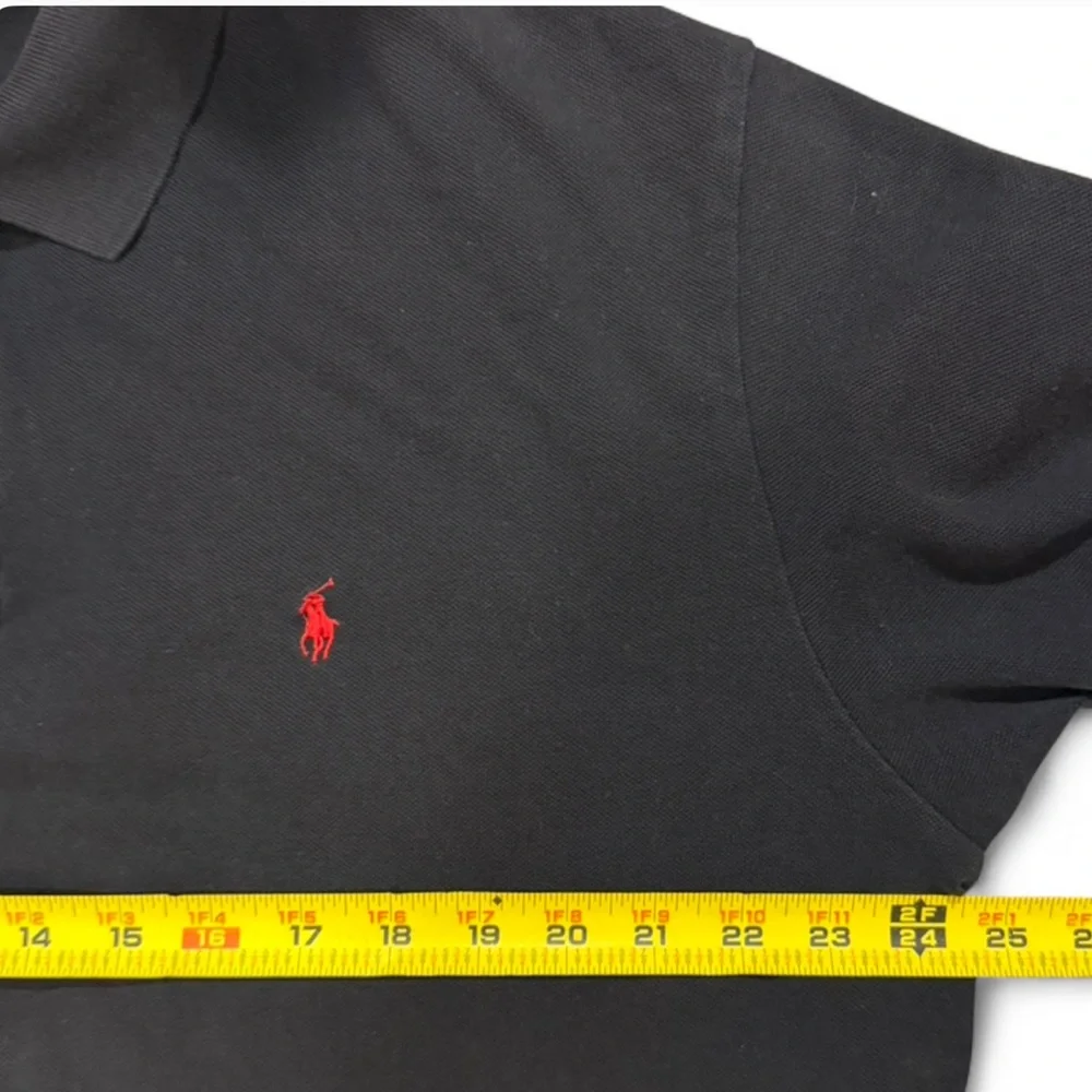 Men’s Polo Ralph Lauren Black Polo Shirt Size XL
